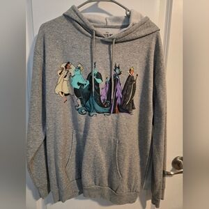 Disney Villains Gray Hoodie